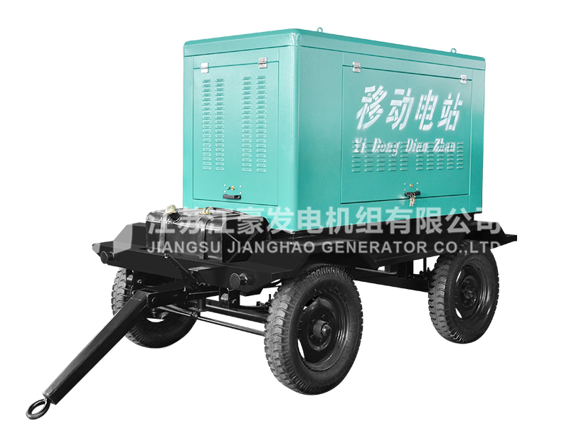 移動(dòng)拖車(chē)式發(fā)電機組